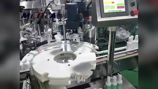 Otomatik Losyon Pompası Kapakları Dolum Kapak Kapatma Makinesi