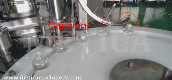 3KW Fully Automatic Monoblock Filling Machine With Screw Capping For Syrup