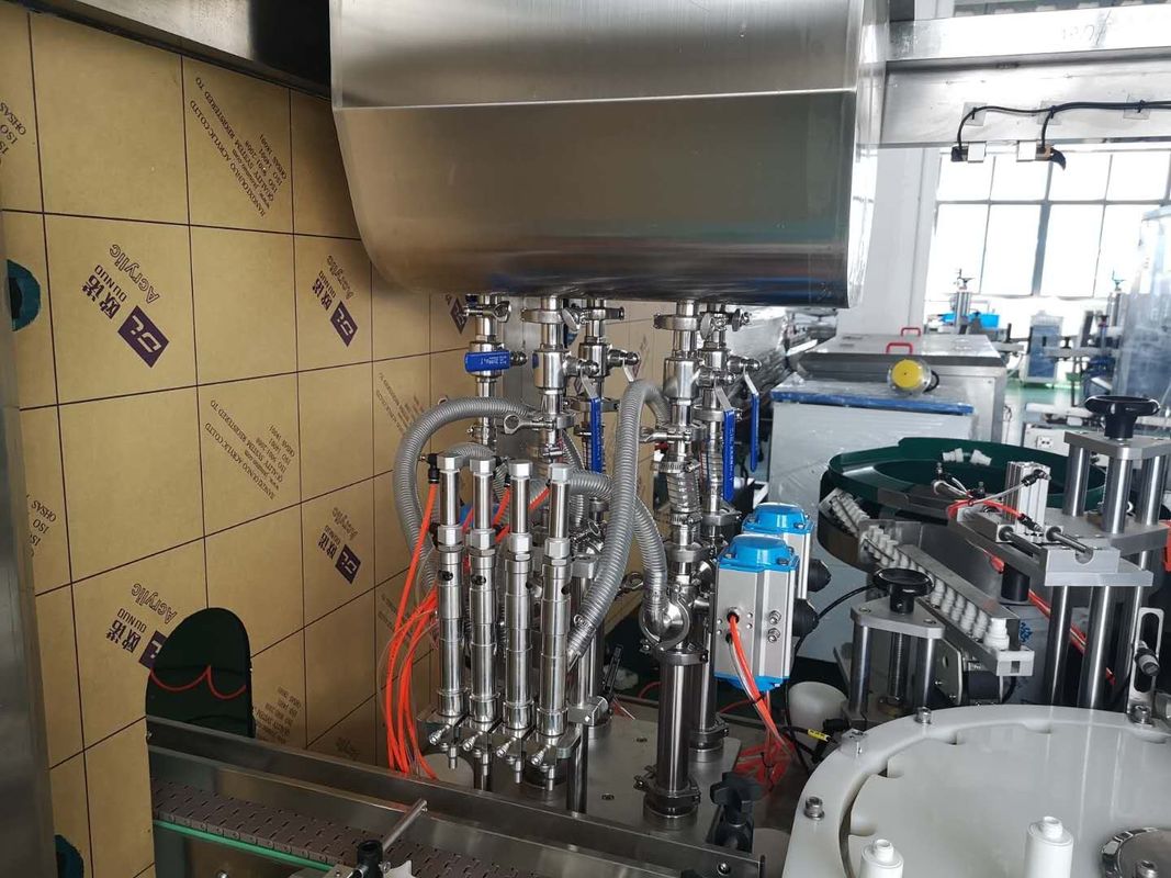 2000BPH 50-500ml PLC Kontrollü Monoblok Doldurma Kaplama Makinesi