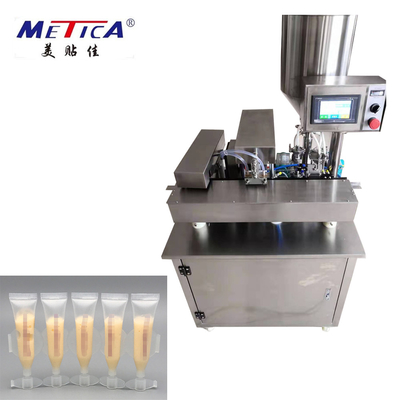 Satır Yumuşak Tüp için Yarı Otomatik Ultrasonik Yumuşak Tüp Dolum ve Kapama Makinesi