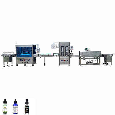1500-3000bph Hız Servo + Pistonlu Dolum ve Çoklu Kapak Uyumluluğuna Sahip Otomatik Şişe Dolum Makinesi