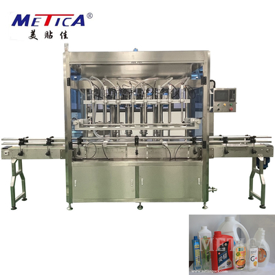 Tam otomatik 3KW Güç tüketimi Servo Motor Sabit Hacim Doldurma Makinesi
