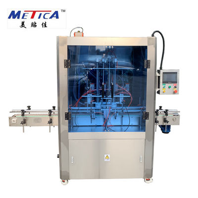 Servo motor sistemli sıvı dolgulu otomatik sıvı ve macun dolum makinası