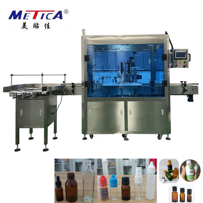 Servo Motor PLC Flakon Dolum ve Kapatma Makinası Şişeleme Kapatma Makinası
