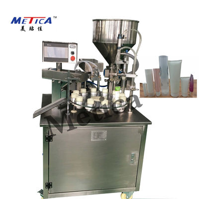 30L-40L Hazne hacimli Ultrasonik Yumuşak Tüp Dolum ve Kapama Makinesi
