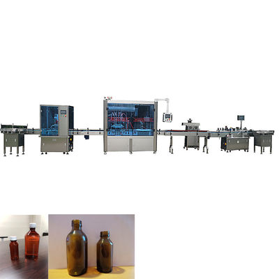 220V 5kw Üzüm Suyu Şişeleme Hattı Kolay Bakım 2000-3000BPH Kapasite